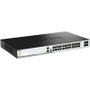 D-Link DXS-3130-28/E Switch gestionable de Capa 3 con 24 puertos 10Gbps y 4 puertos SFP28